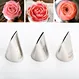 Icing Piping Tips Cake Decorating Supplies Piping Tip Baking Tools Open Star Nozzle Piping Tips Nozzles Set Stainless Steel 304