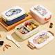 3 Compartment Lunch Box Plastic Dome Lunch Box Lunch Box With 3 Inserts