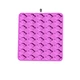 Homesun W039 Alphabet Bracelet Pendant Resin Shinny Silicone Mold
