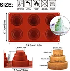 3 Layer Cake Silicone Baking Pan
Cake Mold
Pudding Biscuit Mould
