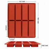 Bar Chocolate Moulds
Handmade Silicone Soap Mold 6 Cavity Bar Soap Mold Silicone Chocolate Mould
Silicone Mold Chocolate Mold Fondant Molds Diy Candy Bar Mould Cake Decoration Tools Kitchen Baking Accessories