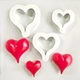 Food Grade Silicone Heart Chocolate Mold DIY Candy Gummy Cake Baking Molds