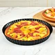 Factory Price Bakeware Pie Tart Pan With Fluted Sides For Kitchen Cooking Baking Non-Stick Coating Rugged Carbon Steel Pizza Pan Spot Supply 8cm 10cm 12cmnon-Stick Live Bottom Round Lace Apple Pie Fruit Tart Mold Metal Baking Pan Baking Tools Para Tortas