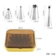 Russian Nozzle Set Nozzle Tips Cake Decorating Icing Piping Nozzles Set