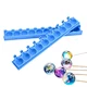 Creative 10 Holes Starry Sky Lollipop Mold Food Grade Silicone Baking Molds Chocolate Hard Candy Molds