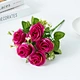 Beautiful Small Fresh Leaves Decoration With Flowers Living Room Home Furnishings Flower
Rose Flower Silk Flower Rose Head Diy Artificial Flowers