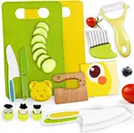2024 Customizable logo Real Mini Kitchen Kids Cooking Baking Tool Gift Play Set 14 Pcs for Kids