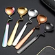 Creative Ice Cream Dessert Spoon Espresso Stirring Spoon 304 Stainless Steel Hanging Coffee Spoon Teaspoon