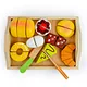 Hot Selling Children Wooden Simulation Dessert Bread Cutting Toy Set
11pcs Cut Fruit And Vegetable Play Game
Kitchen Food Preschool Montessori Toys