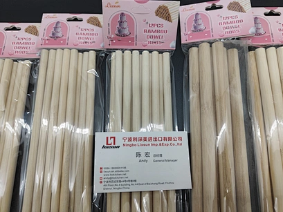 cake wood dowels