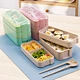Wholesale Cheap Price Stackable Eco Friendly 900ml Microwaveable Lunch Box Suitable for Office School
