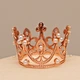 Children'S Cake Crown Baking Decoration Accessories Birthday Alloy Pearl Mini Tiara Accessories Bridal Jewelry