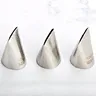 Rose Petal Flower Piping Tips Cake Decorating Nozzle Icing Nozzles Bakes Flower Yogurt Soluble Beans Nozzles Cake Decorating