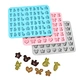 Homesun Custom Silicone Candy Resin Cake Molds Moldes De Silicona OEM ODM 3d Jelly Biscuits Chocolate Silicon Baking Molds