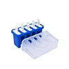 Ice Cream Popsicle Molds 5-Cavity Ice Pop Maker Ice Cream Bar Molds