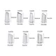 Piping Tips Nozzles Set Icing Piping Set Nozzle Nozzle For Pastry Cake