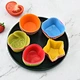 DIY Baking Tools Multi-color Reusable Nonstick Silicone Cake Cup Molds Muffin Cupcake Cups Silicone Muffin Cup Molds