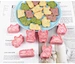Homesun 8pcs/box New Cute Dog Cookie Cutter Set of 8 Pcs Dogs Cookie Stamps Plastic Biscuit Mold Corgi
