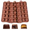100% Factory Customized Chocolate Molds Silicone Plastic Candy Molds -15 Round Silicone Molds BPA Free Pinch Test Approved
