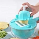 Kitchen Gadget Tools Mini Multifunctional Fruit Cutter Tools Accessories Kitchen Tools 12 Pcs Kitchen Cutting Tools
