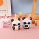 Creative Cartoon 3d Diligent Bear Ornament Eraser Shape School Kids Cute Kawaii Eraser For Children
