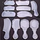 Homesun Transparent Silicone Comb Mirror Mold for DIY 3D Epoxy Resin Molds