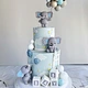 Party Cake Decoration Accessories Supplies Baking Dessert Cake Display Decor Birthday Theme Cake Topper Cute Little Animals Birthday Cake Decoration Cake Topper