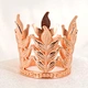 Original Birthday Cake Baking Decoration Mini Crown Leaves Round Children'S Performance Headdress Colorful Alloy Hair Accessories