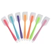 Lixsun Small Size Semi-Transparent  Cake Cream Spatula Food Grade 21cm Non-stick Silicone Spatula Baking Tools