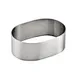 Homesun Stainless Steel Fondant Decoration Cookie Diy Mold Oval Shaped Biscuit Cutter