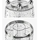 360 Rotating Makeup Brush Organizer Rotatable Makeup Brush Organizer Holder With Lid Luxury 360 Rotating Clear Dustproof Makeup Brushes Container With Lid Desktop Bathroom Cosmetic Storage For Female