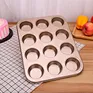 Custom Color Circle Shaped Baking Pans For Cakes Nonstick New Hot Selling Rectangle Baking Pan Pizza Pan Baking Tray Wholesale 6 Cavity Flower Shaped Metal Cake Decorating Loaf Pan Food Grade Bread Toast Mold Non-Stick Bread Trays Kitchen Tool Eco Friendl