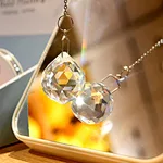 15mm - 100mm Transparent Crystal Ball
Home Decoration Suncatcher Lamp
Chandelier Pendant Prism Parts