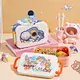 Children 2 Compartment Leakproof Tiffin Food Container Microwave Bpa Free School Kids unicorn Bento Lunch Box