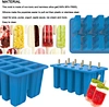 Ice Pop Molds Shape 4 Cavity Silicon Molds For Ice Cream Pops Ice Cream Popsicle Molds