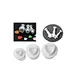 Plunger Cutters Fondant Cutter Plastic Cookie Cutter