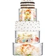Hot Selling Round Transparent Wedding Acrylic Cake Stand Display Cake Separation Gifts Box