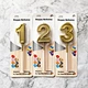 Fancy Diamond Gold Digital Birthday Candle 0-9 Cake Topper Cake Accessories Number 0-9 Candle Babyshower Birthday Party Props