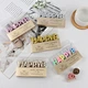 English Letter Candles Happybirthday Cake with Children's Romantic Party Decoration Creative Cake Candles