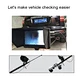 Under vehicle inspection system
Portable telescopic pole camera
Car security checking mirror 5.0MP 1080P full HD digital