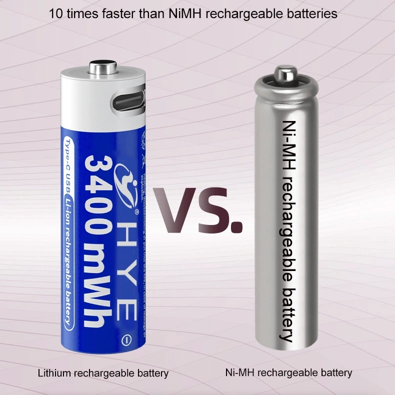 lithium aa battery rechargeable aa batteries with charger