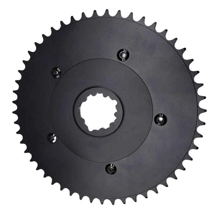 Track Cycling Bike Fixed Gear Chainring 48T-61T Chain Wheel Single Speed Crankset Bicycle 130/144BCD