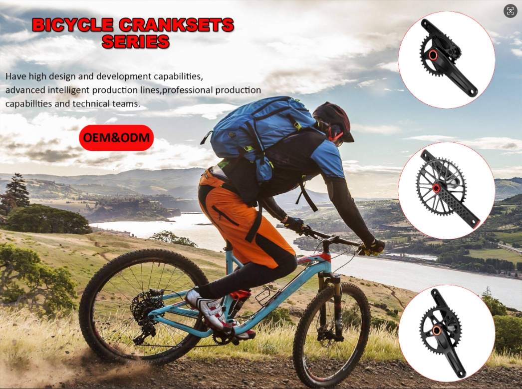 Manufacturer Customized Mountain Bike Cranksets