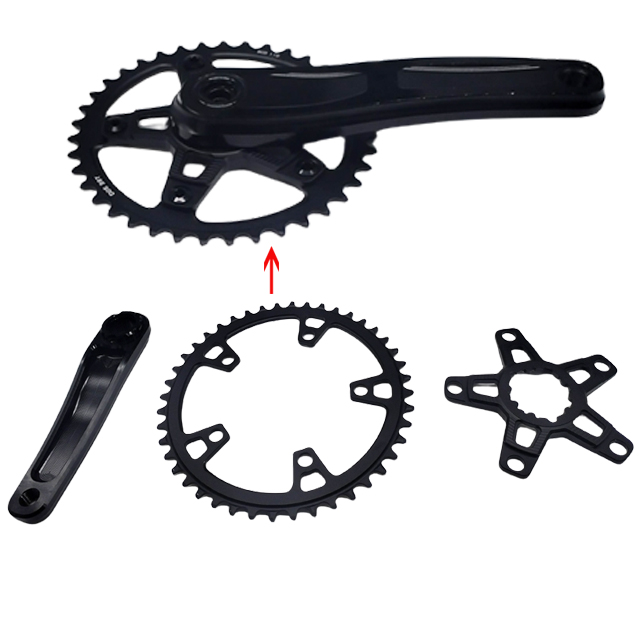 Bicycle Parts Cranks Chainring Cnc Bicycle Chainwheel 110bcd Chainring
