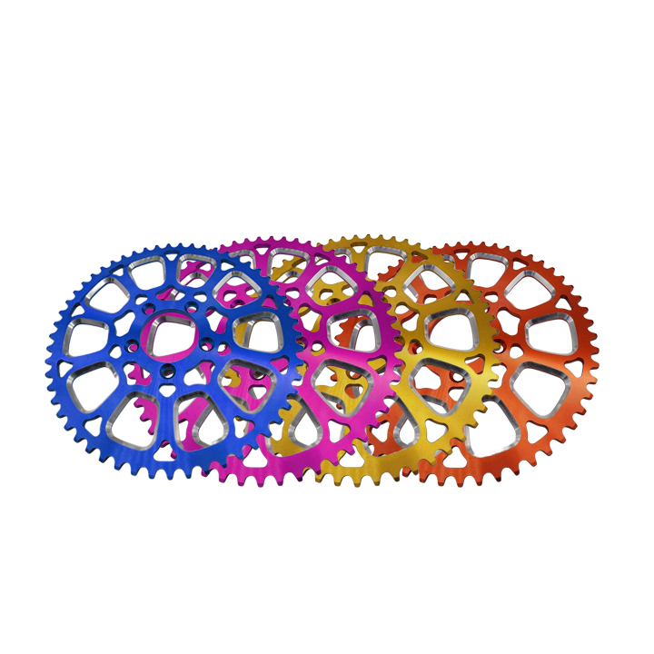 Strength Colorful Motor Chainring