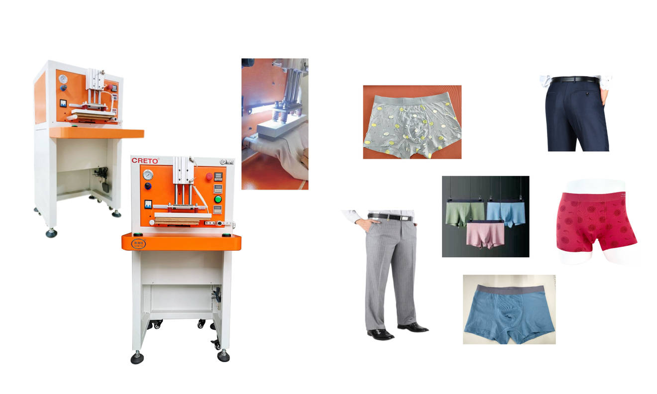 waistband pressing and positioning machine