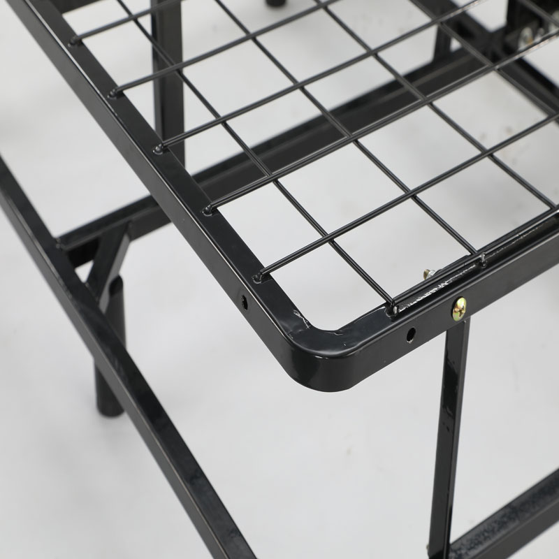 metal platform bed frame twin