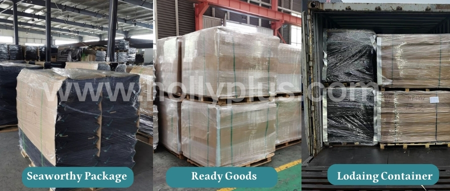 pacakge delivery of stone coated steel roof tiles