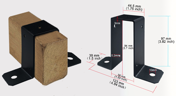 Square tube clamp