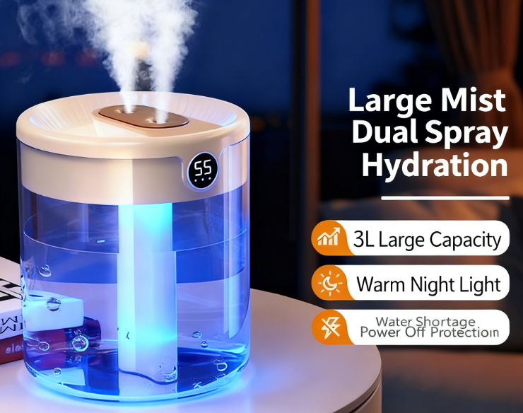 Unveiling the top humidifiers of 2025: offering features such as smart control for personalized humidity, and efficient misting to enhance air quality and comfort